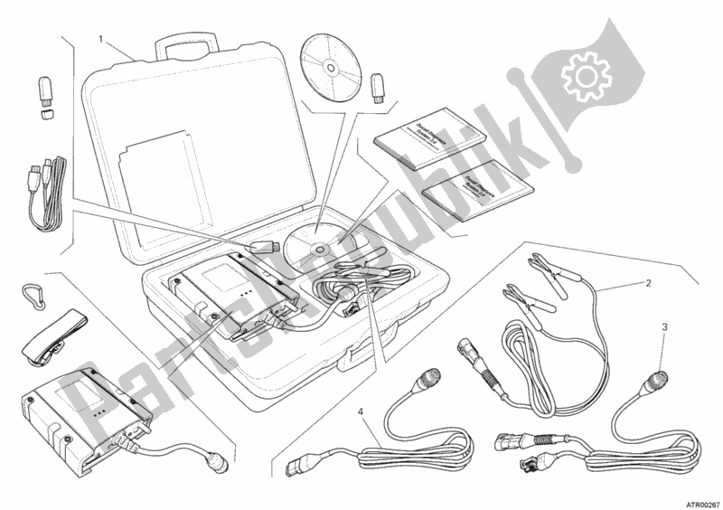 All parts for the Check Intrument Dds of the Ducati Superbike 1199 Panigale S USA 2012